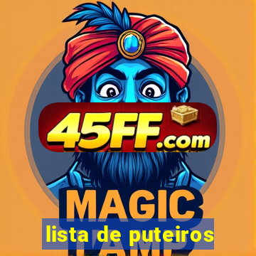 lista de puteiros